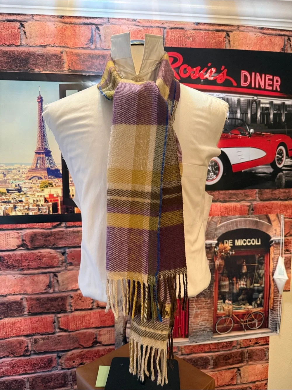 100% Cashmere Men’s Scarf